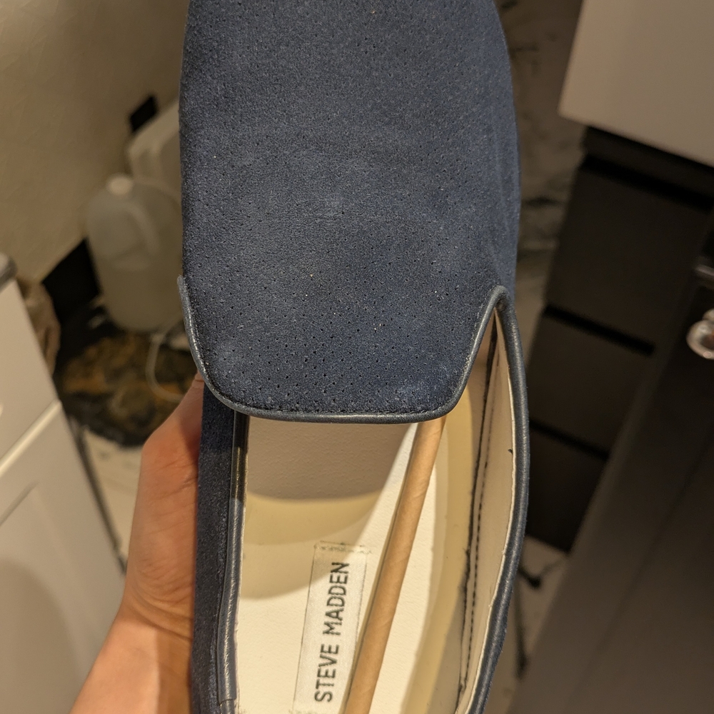 Steve Madden Men's Blue Loafers